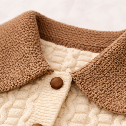 Beige & Cream Knit set