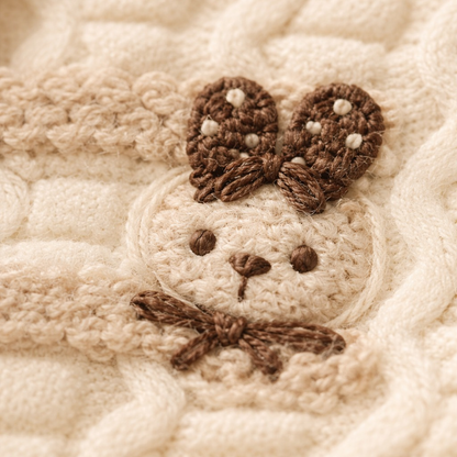 Beige & Cream Knit set